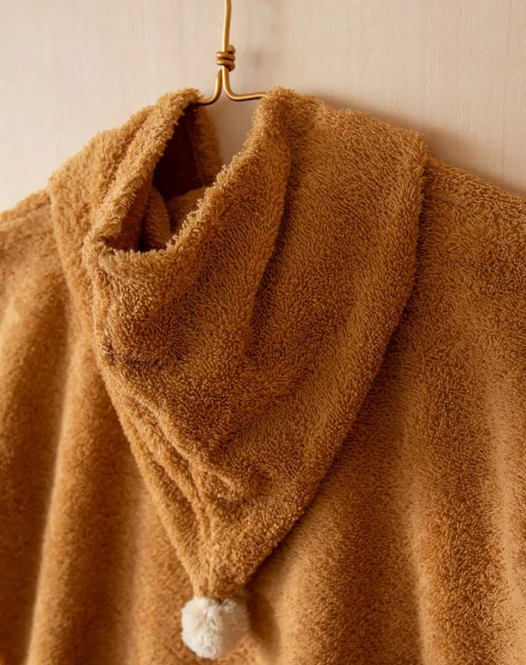 nobodinoz Poncho de Bain Caramel - Sale