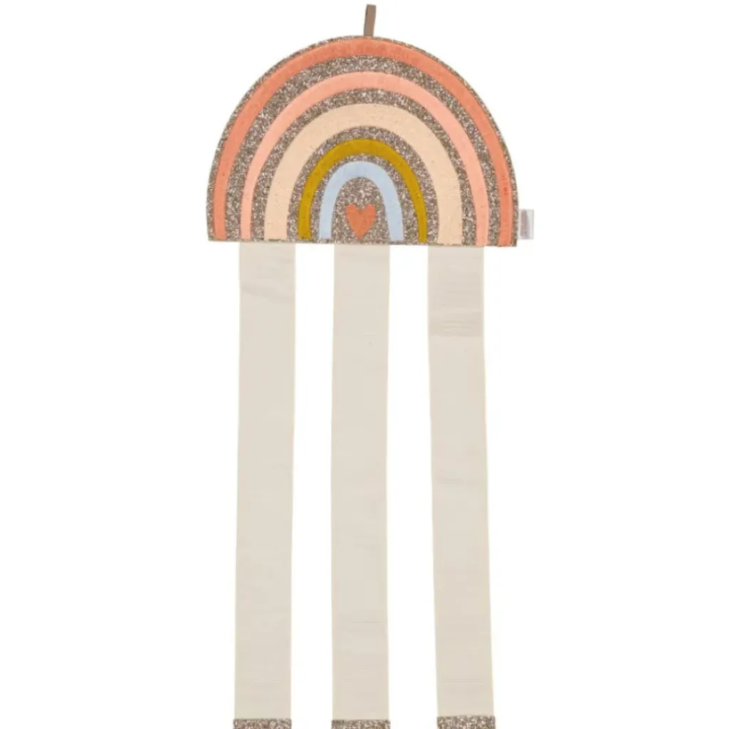 Luciole et Petit Pois Porte Barrettes Mural Arc-en-ciel - Online