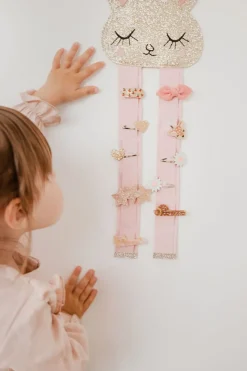 Luciole et Petit Pois Porte Barrettes Mural Lapin - Sale