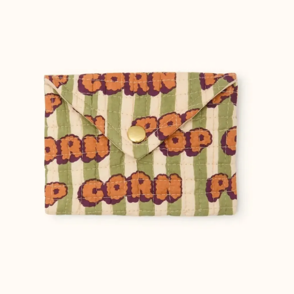 Apaches Collections Porte Monnaie Pop Corn Olive - Sale