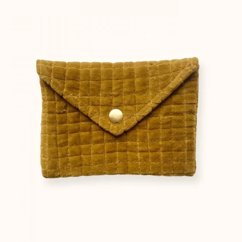 Apaches Collections Porte Monnaie Velvet Tapenade - Discount