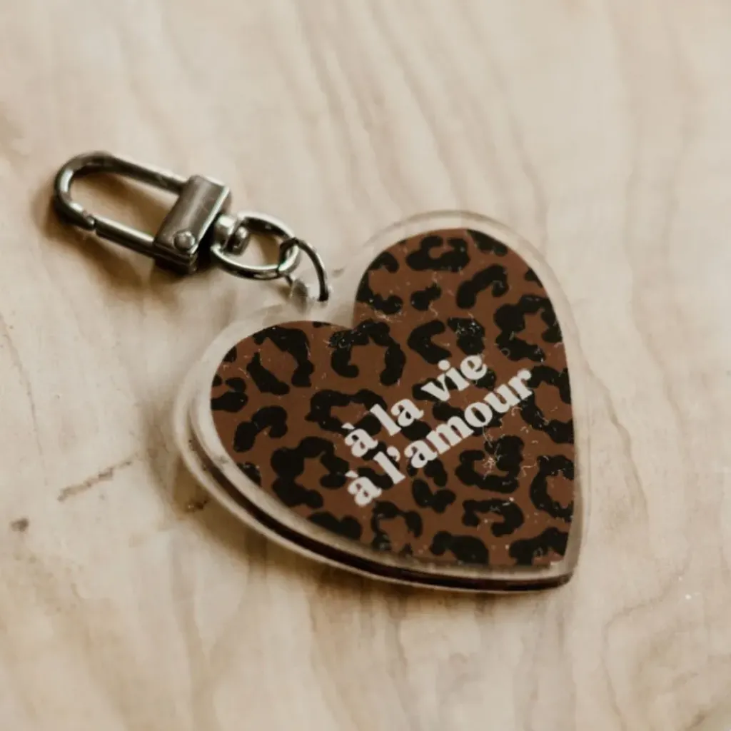 Mon Petit Léon Porte-Clés "À la Vie, à l'Amour" - Clearance