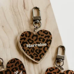 Mon Petit Léon Porte-Clés "Marraine" - New