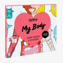 omy Poster Géant à Stickers My Body - Hot