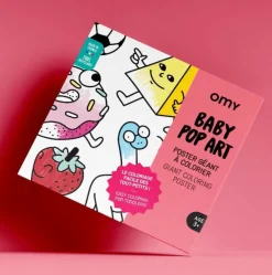 omy Poster Géant Baby Pop Art à Colorier - Online