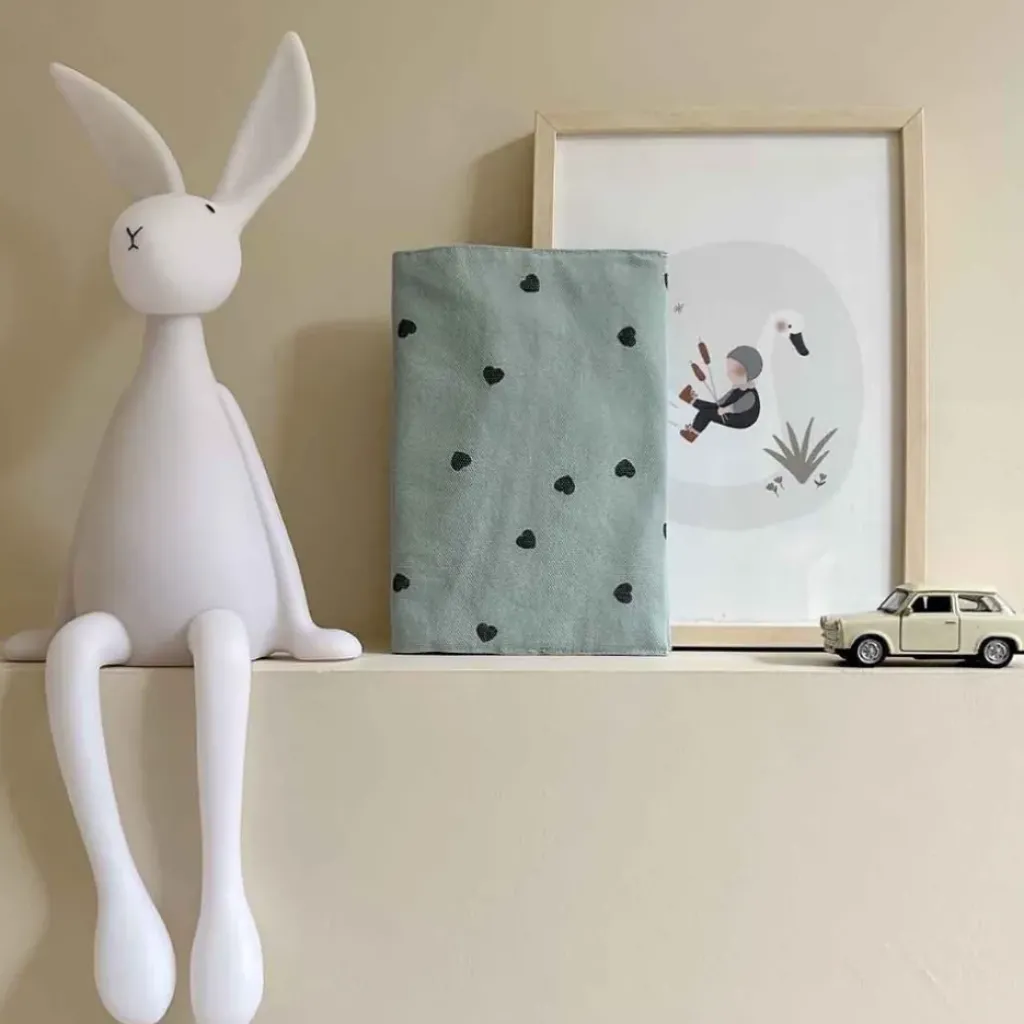 Rose In April Protège Carnet de Santé Chloé Bleu Ciel - Outlet