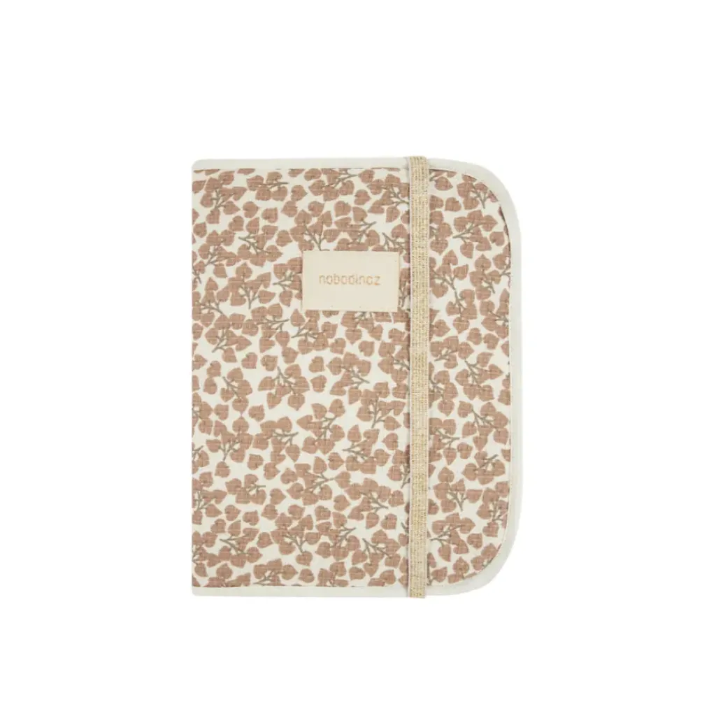 nobodinoz Protège Carnet de Santé Fleuries - Hot