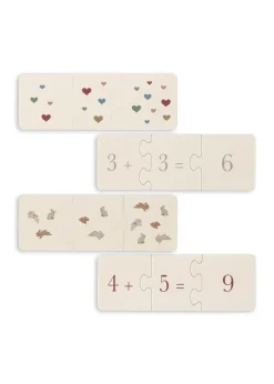 Konges Slojd Puzzle Maths Animaux - Sale