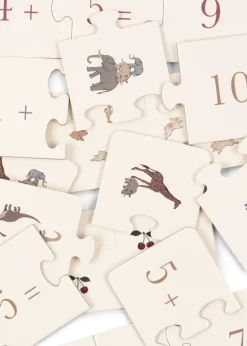 Konges Slojd Puzzle Maths Animaux - Sale