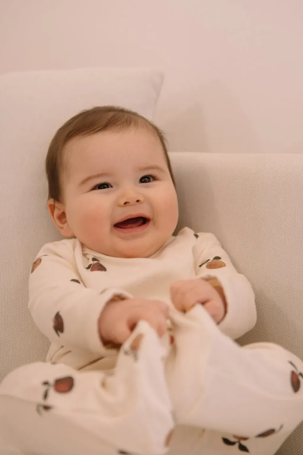 Studio Bohème Pyjama Chubby Écru Pommes - Fashion