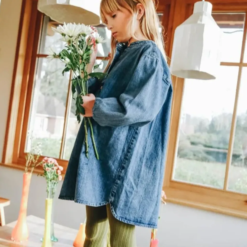 Marlot Paris Robe Anna Denim Brut - Hot