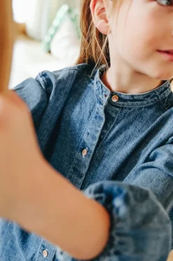 Marlot Paris Robe Anna Denim Brut - Hot