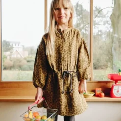 Marlot Paris Robe Blanca Léopard Bronze - Sale