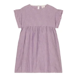 Studio Bohème Robe Cousine Rayures Violettes Outlet