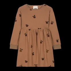Studio Bohème Robe Hoy Chocolat Pommes - Clearance