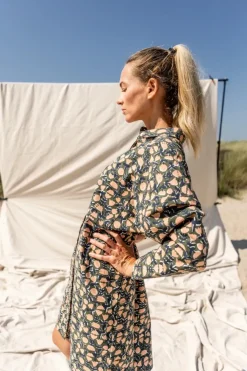 Apaches Collections Robe Ritika Tulipe Kaki - Outlet