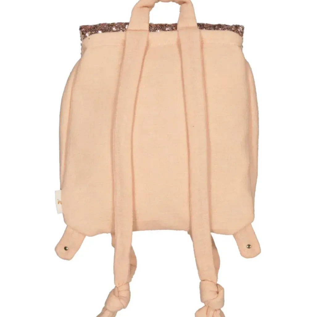 Luciole et Petit Pois Sac à Dos à Sequins Roses - Hot