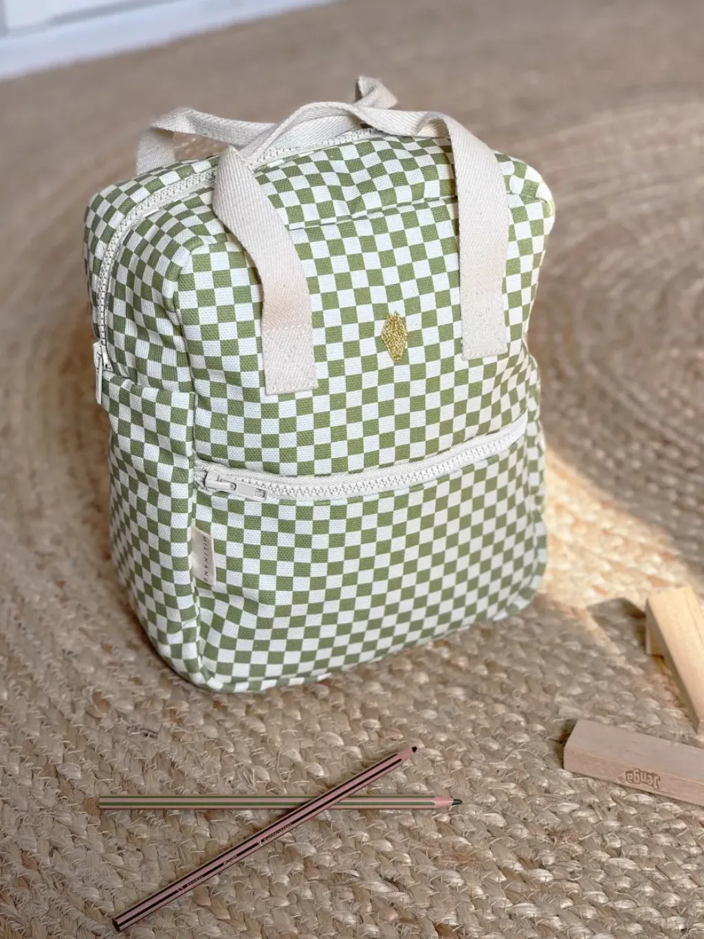 Milinane Sac à Dos Damier - Sale