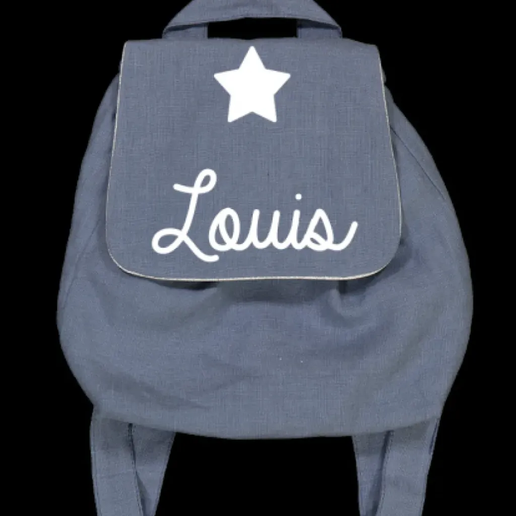 Oh la la Paris Sac à Dos Personnalisable Bleu grisé Best