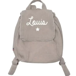Oh la la Paris Sac à Dos Personnalisable Double Gaze Beige - Best