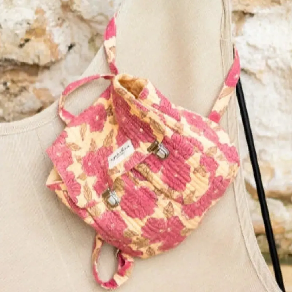 Apaches Collections Sac à Dos Suji Joy Macadamia - New