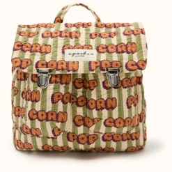 Apaches Collections Sac à Dos Suji Pop Corn Olive - Sale