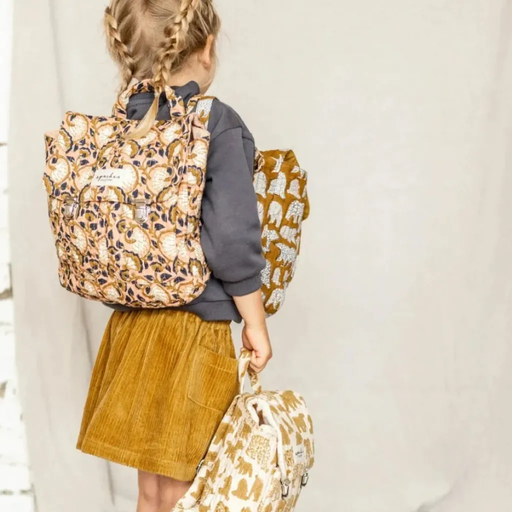 Apaches Collections Sac à Dos Suji Éventail Blush - Outlet