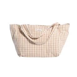 Gabrielle Paris Sac à Mains Vichy Camel - Online