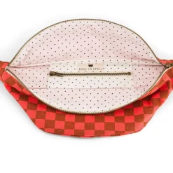 Rose In April Sac Banane Damiers Corail - Fashion