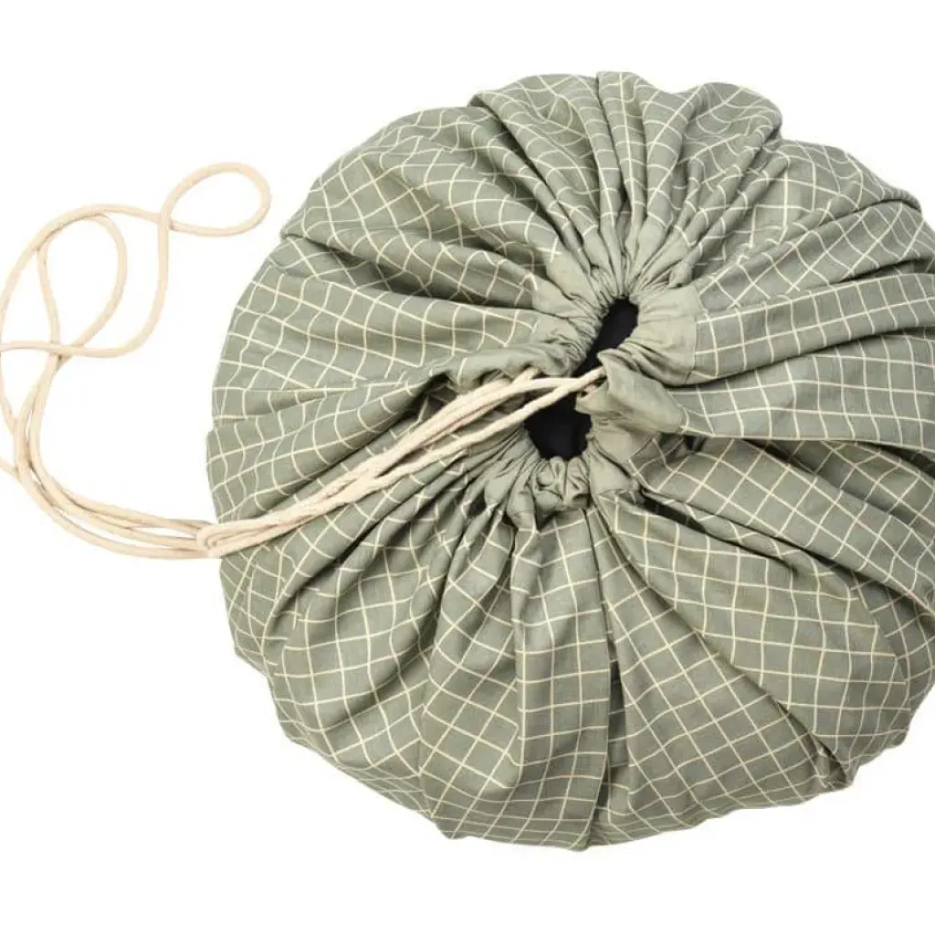 Play and Go Sac rangement - Tapis Organic Vert - Hot