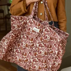 Gabrielle Paris Sac Week-End Arabesque Bordeaux - Clearance