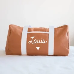 Oh la la Paris Sac Week-end Personnalisable Camel - Discount