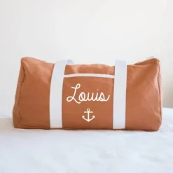 Oh la la Paris Sac Week-end Personnalisable Camel - Discount