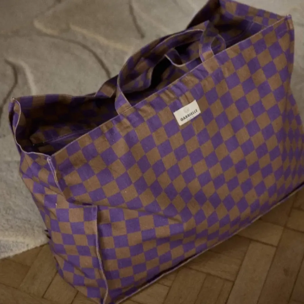 Gabrielle Paris Sac Week-End Vichy Horty - Gabrielle x Horty Fashion