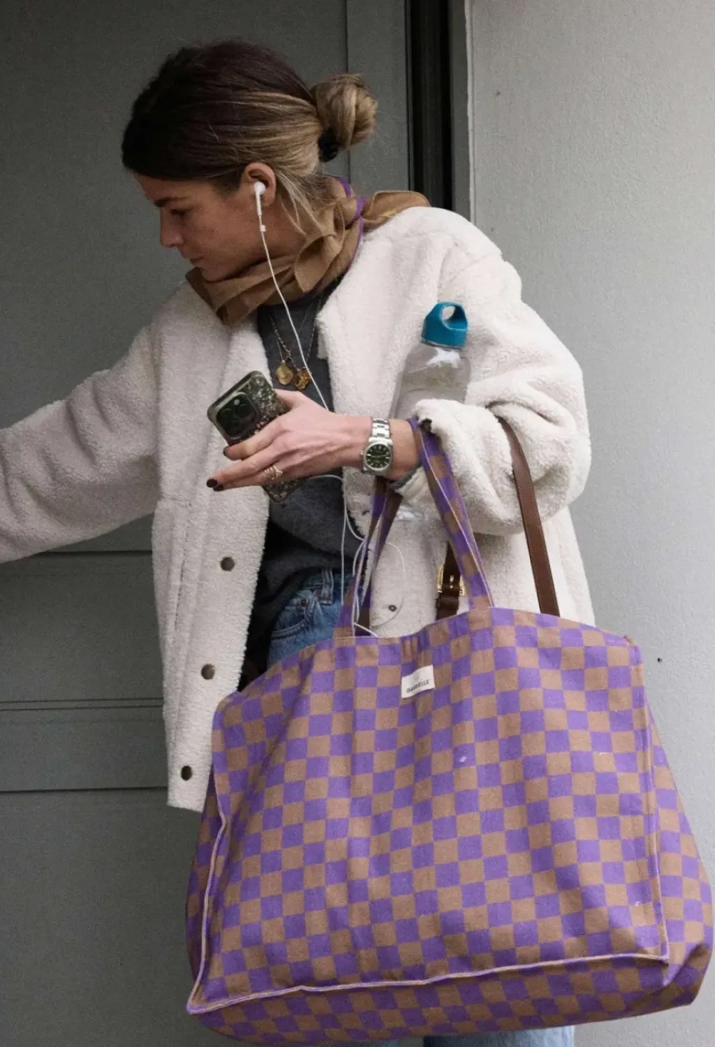 Gabrielle Paris Sac Week-End Vichy Horty - Gabrielle x Horty Fashion