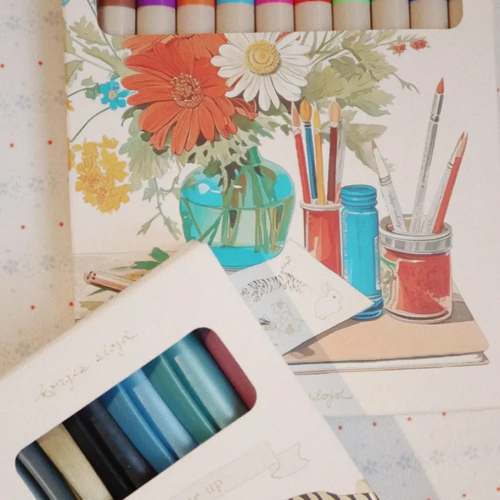 Konges Slojd Set de 6 Feutres de Tatouage - Outlet