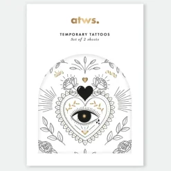 All The Way To Say Set de Tatouages Amor - Clearance