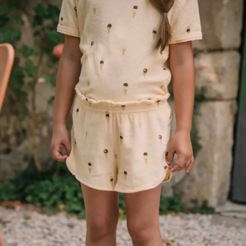 Studio Bohème Short Georgy Vanille Glaces - Clearance