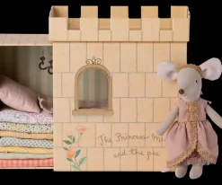 Maileg Souris Petit Pois dans son Château - Online