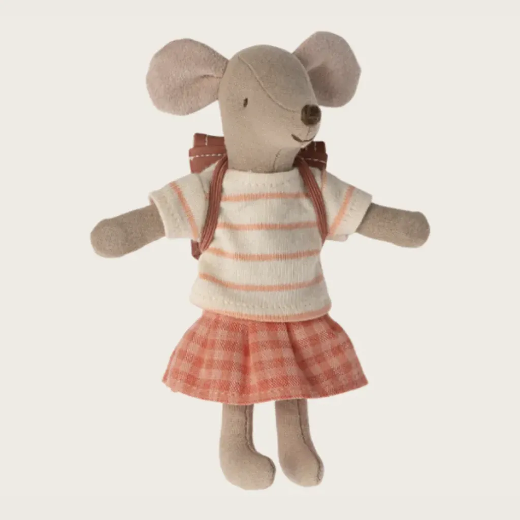 Maileg Souris Tricycle, Grande Sœur - Discount