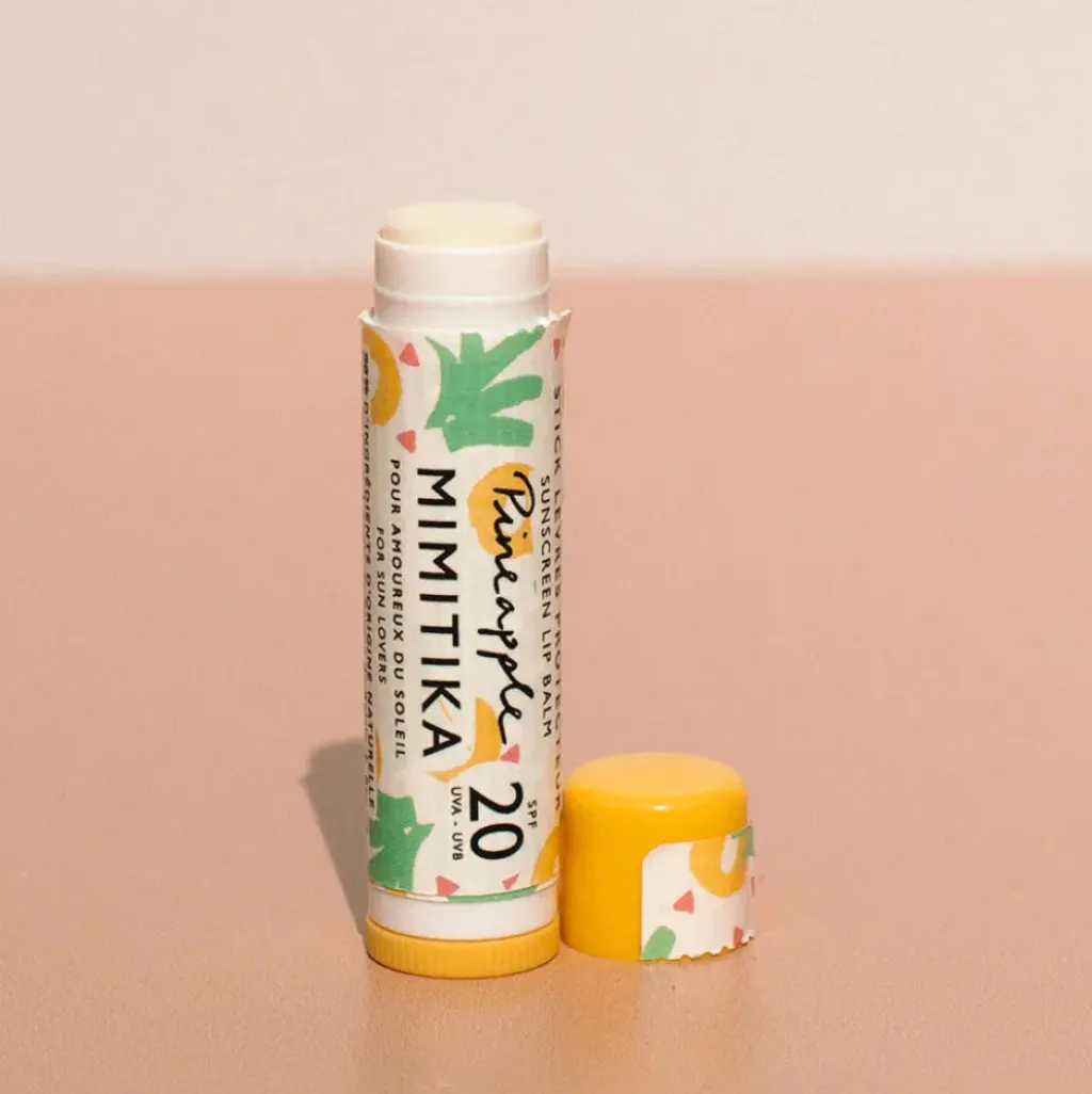 MIMITIKA Stick Lèvres Protecteur SPF20 Parfum Ananas - Discount