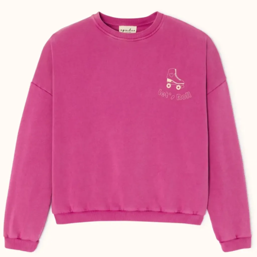 Apaches Collections Sweat Riya Roll Fuchsia - Clearance