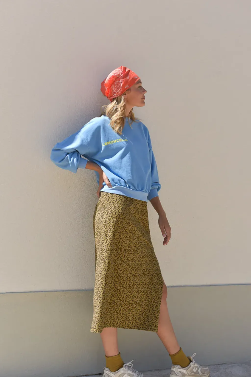 Marlot Paris Sweat Romy Bleu - Discount