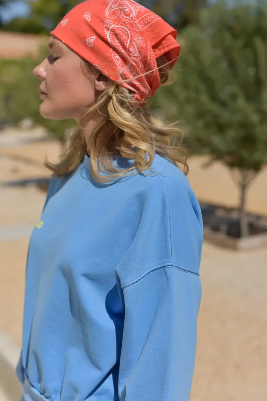 Marlot Paris Sweat Romy Bleu - Discount