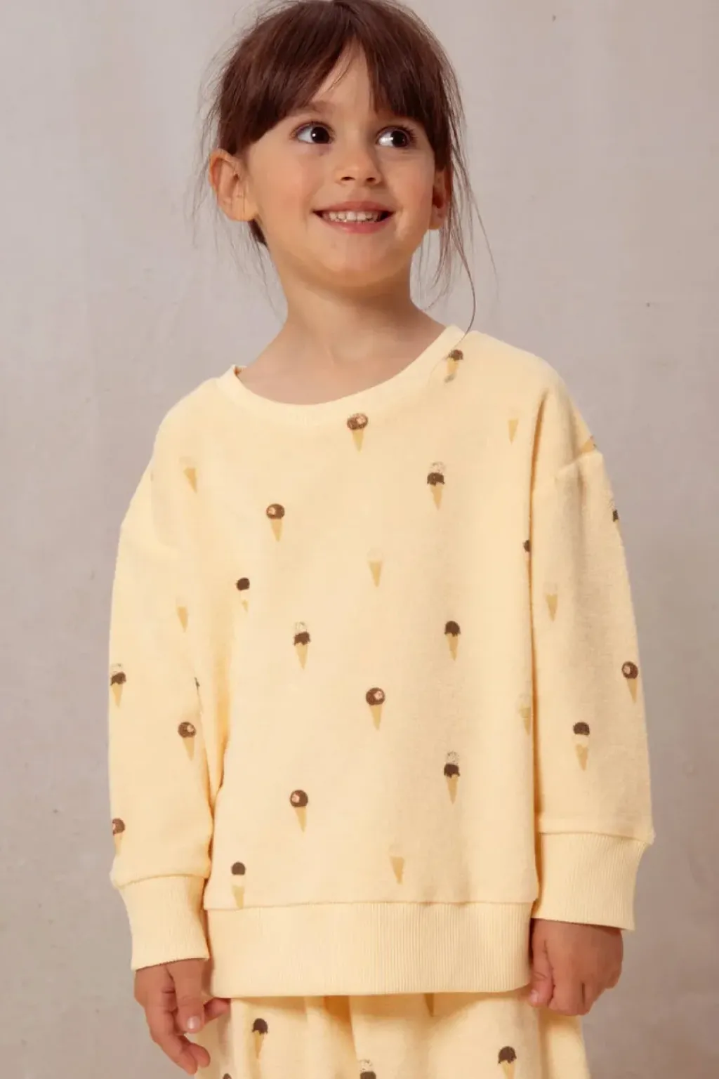 Studio Bohème Sweat Shirt Bart Vanille Glaces - Clearance