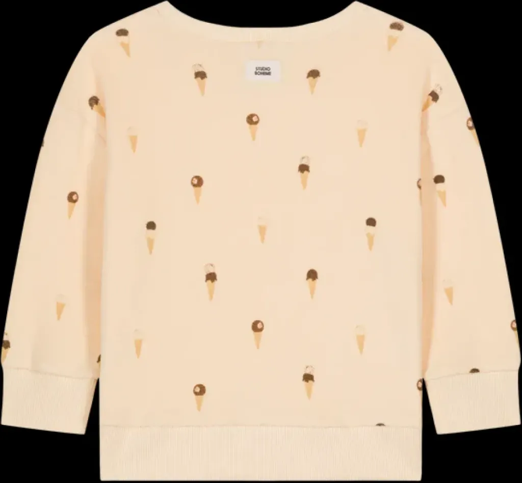 Studio Bohème Sweat Shirt Bart Vanille Glaces - Clearance