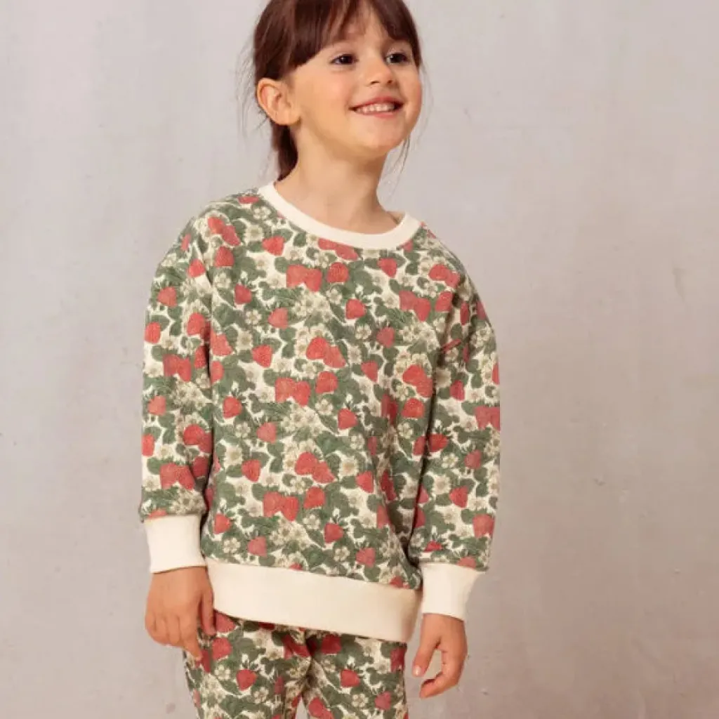 Studio Bohème Sweat- Shirt Fraises - Hot