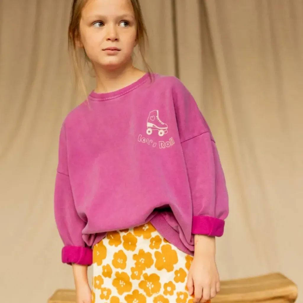 Apaches Collections Sweat Vanya Roll Fuchsia - Online