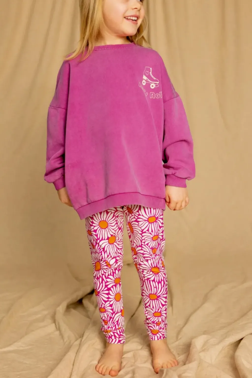 Apaches Collections Sweat Vanya Roll Fuchsia - Online