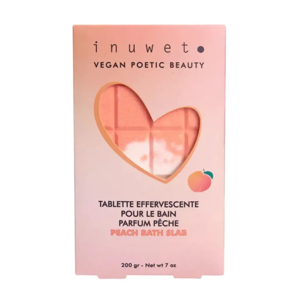 Inuwet Tablette Bain Effervescente Pêche - Outlet
